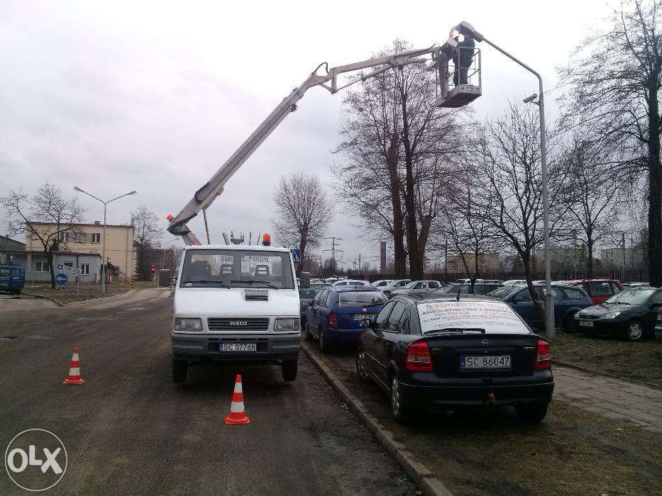 Zwyżka częstochowa i okolice, usługi zwyżką, 20m, profesionalnie