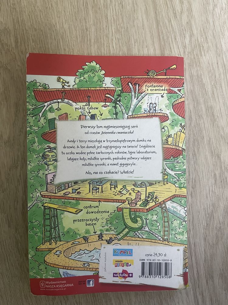 13-piętrowy domek na drzewie Andy Griffiths