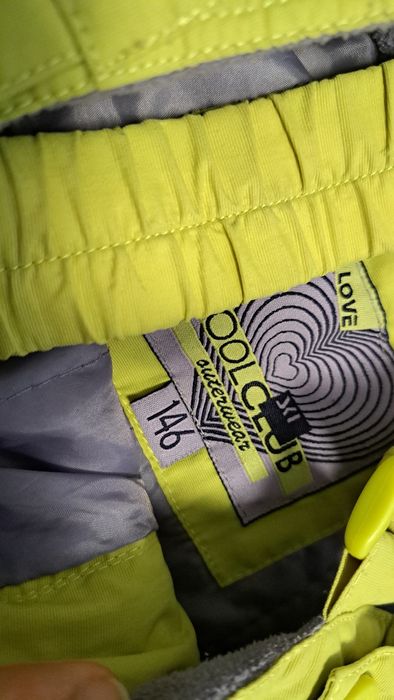 Spodnie narciarskie zimowe cool club 146