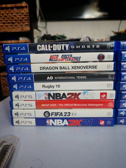 PlayStation 4/5 e switch jogos
