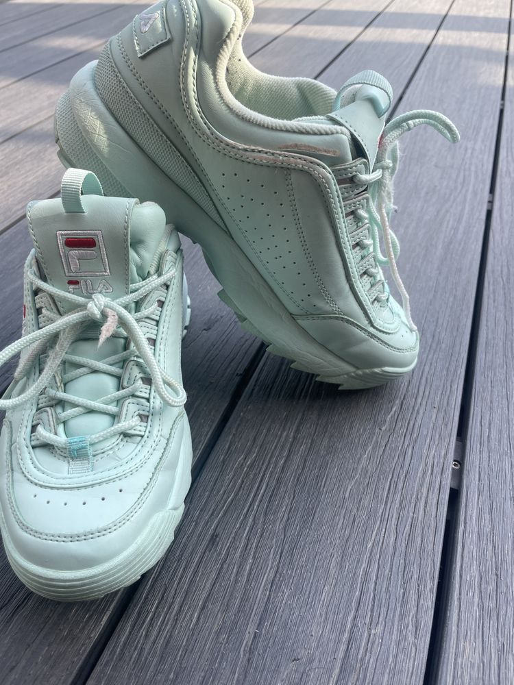 Buty FILA damskie miętowe r. 39