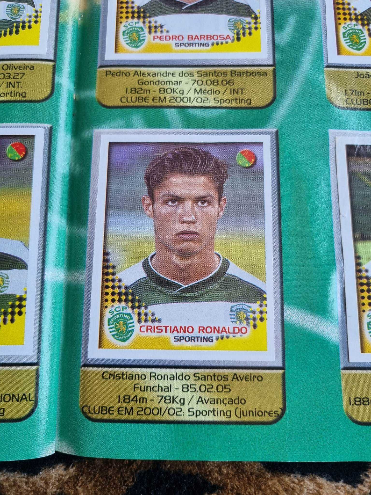 Álbum Liga Portuguesa 2002/2003 Panini