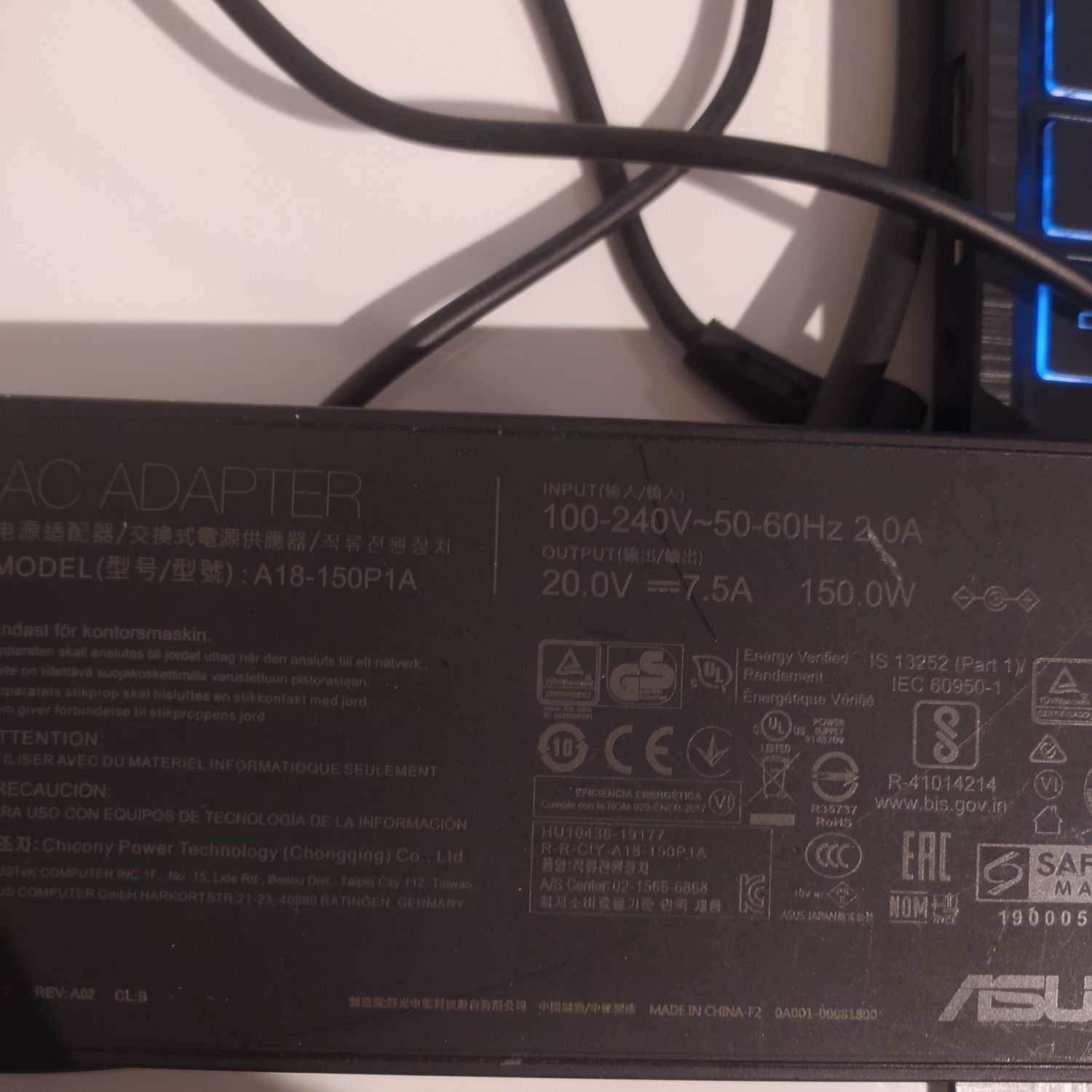 ASUS TUF FA506 | Ryzen 5 | RTX 3050 | 16GB RAM | SSD 512GB