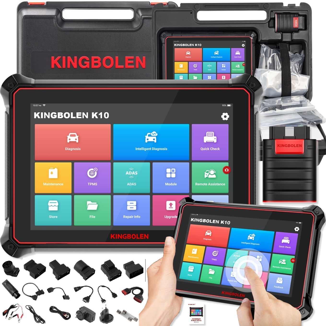 INTERFEJS DIAGNOSTYCZNY UNIWERSALNY FULL KINGBOLEN K10