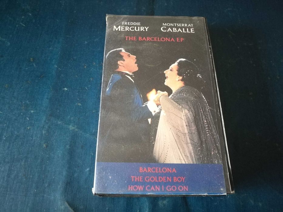 Freddie Mercury / Montserrat Caballe - The Barcelona EP VHS