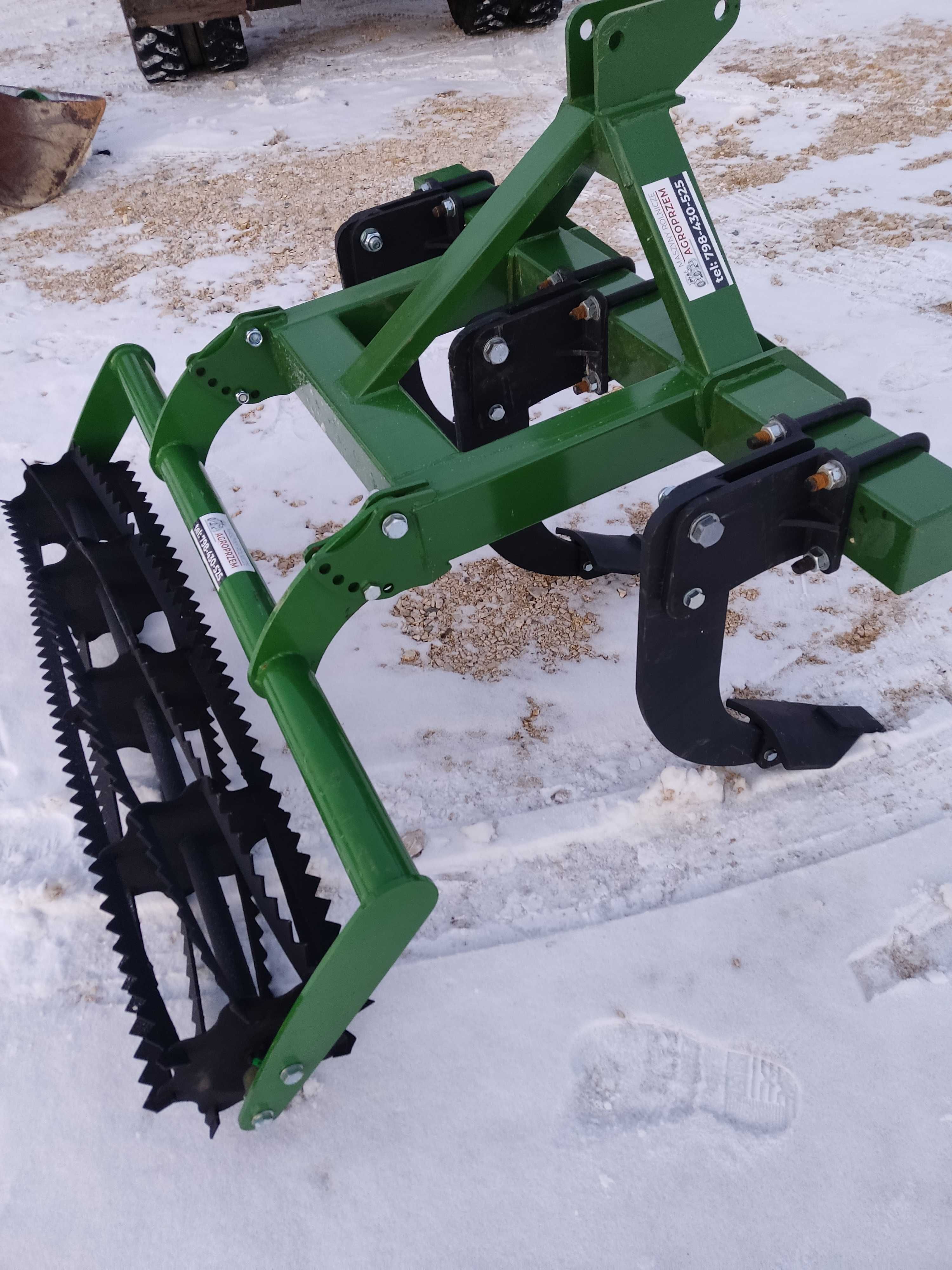 Nowy głębosz mini lis 1, 2,3 zęby solidna rama DOSTAWA
