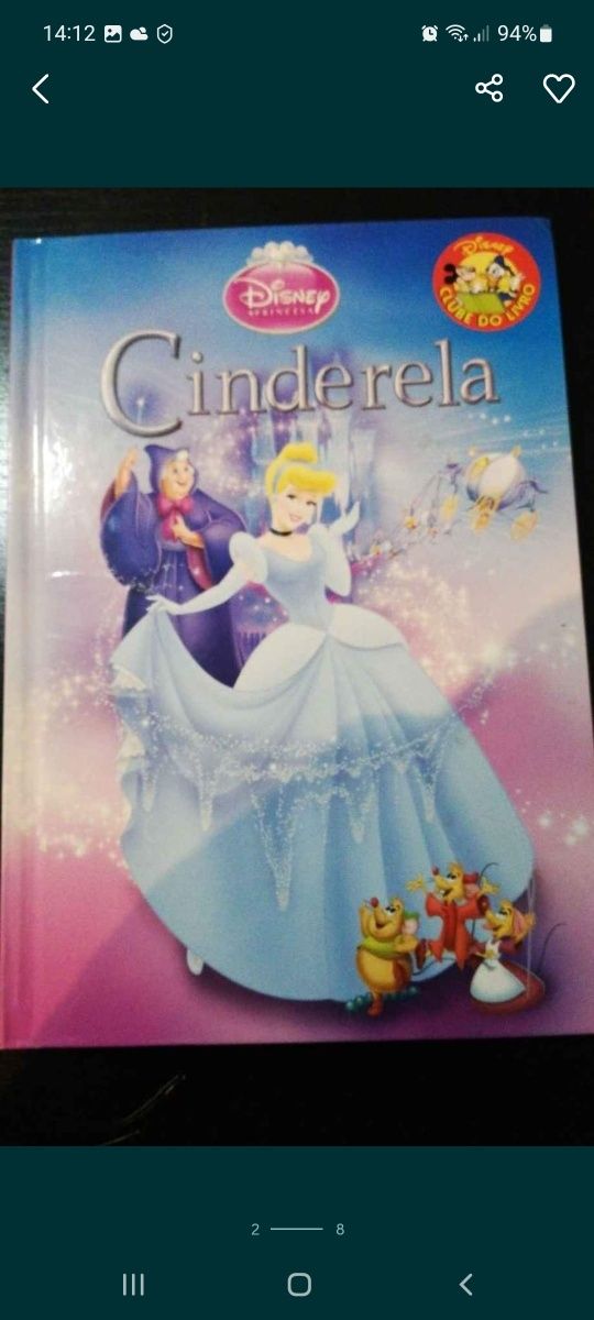 9 Livros da Disney com Suporte