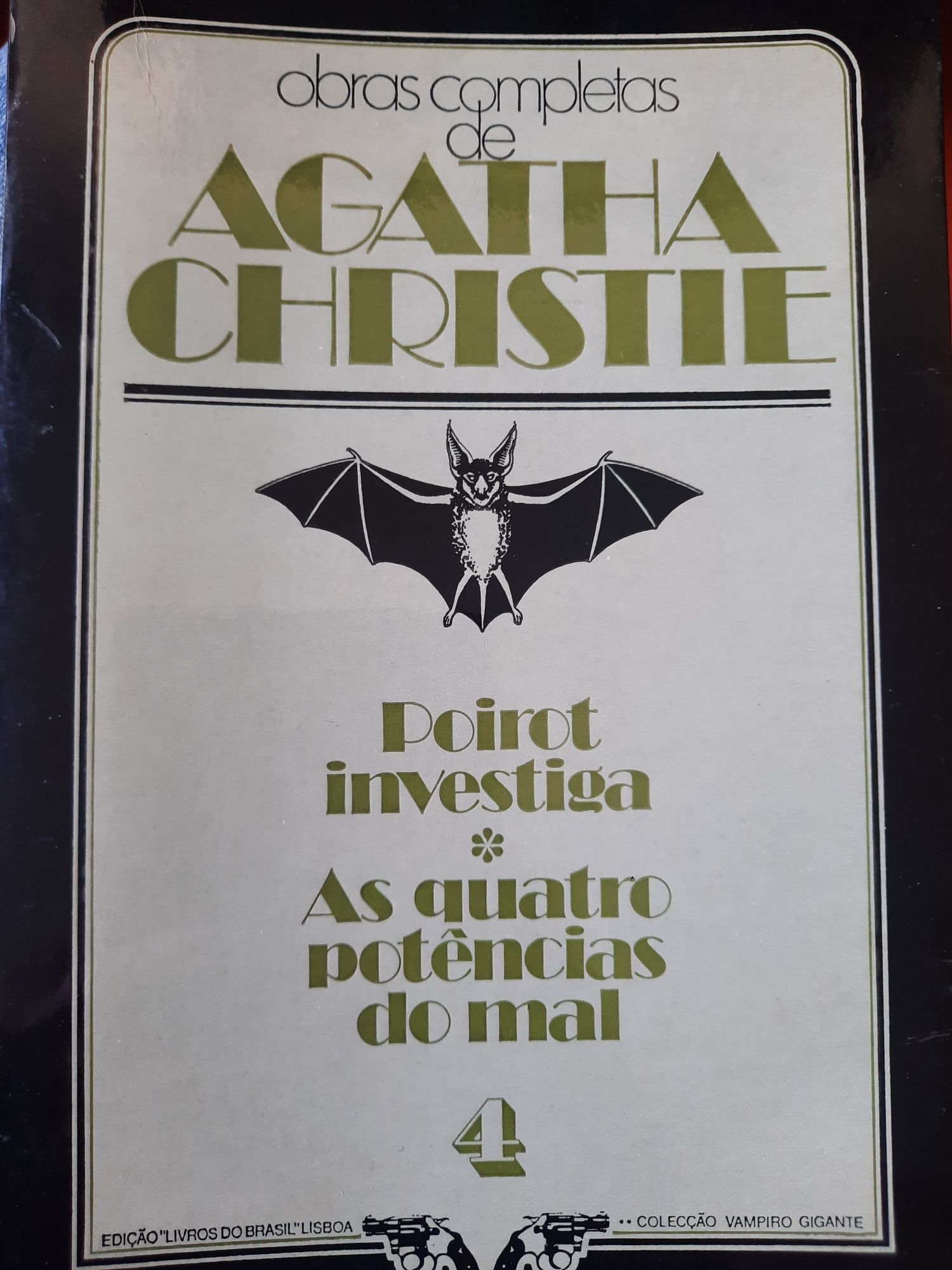 Livros da coleção da Agatha Christie- Poirot e Miss Marple