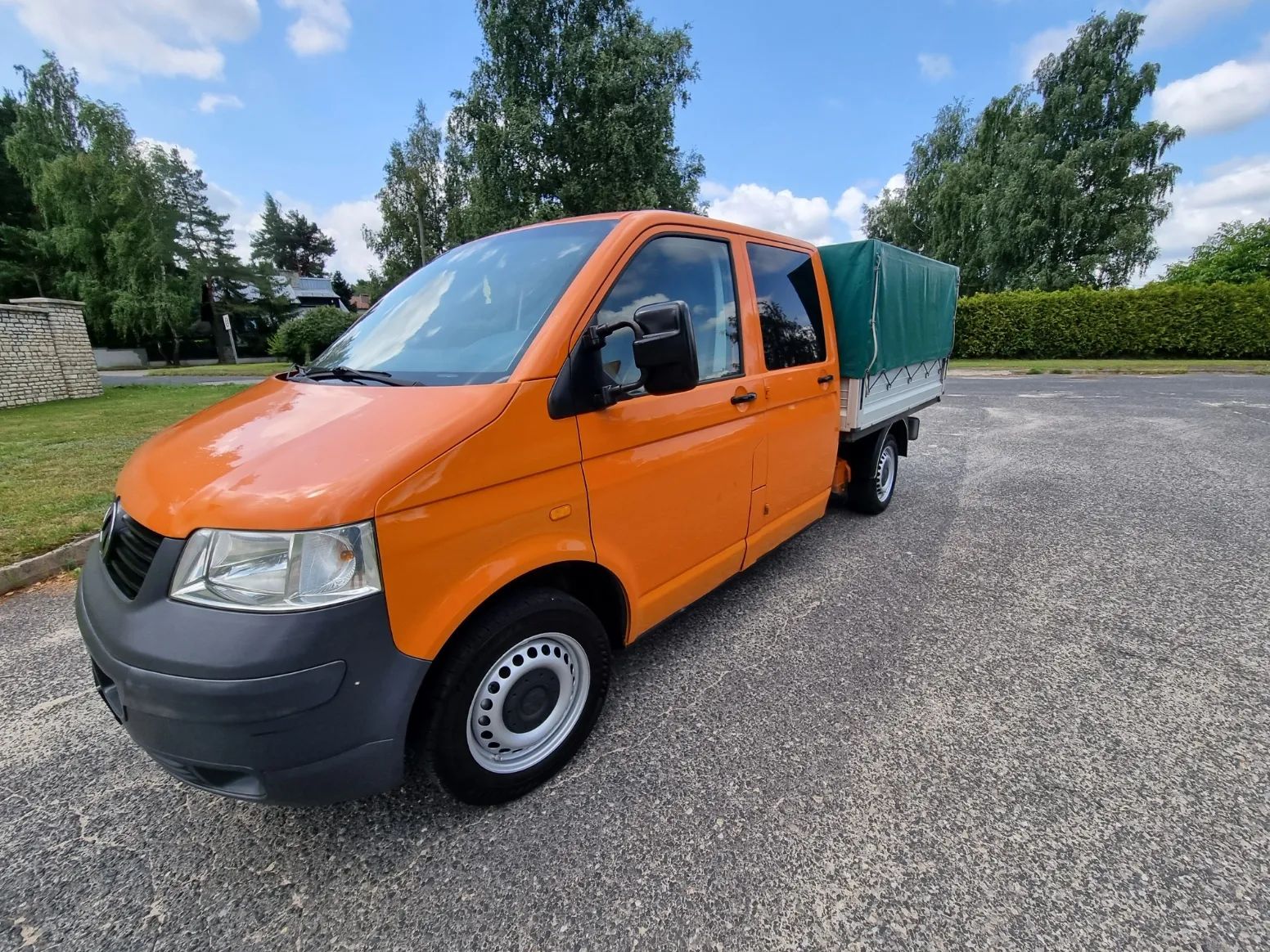 Volkswagen T5  Transporter T5 Doka Plandeka skrzyniowy 6 osobowy