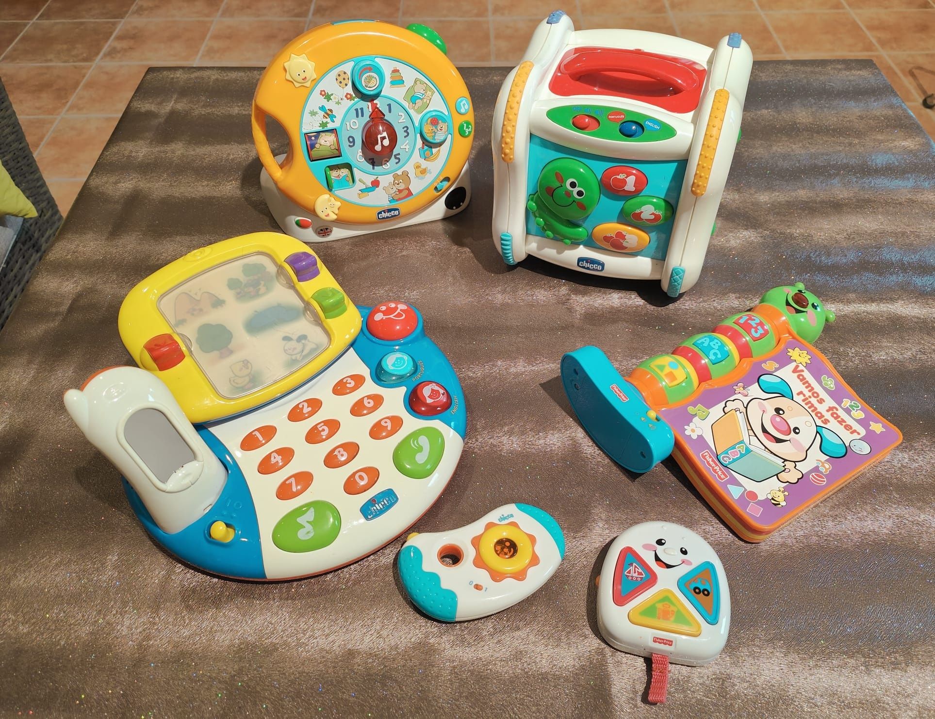 6 brinquedos da Chicco e Fisher Price