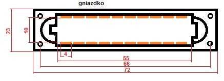 Zestaw gniazd i wtyków wielostykowych wysokoprądowych