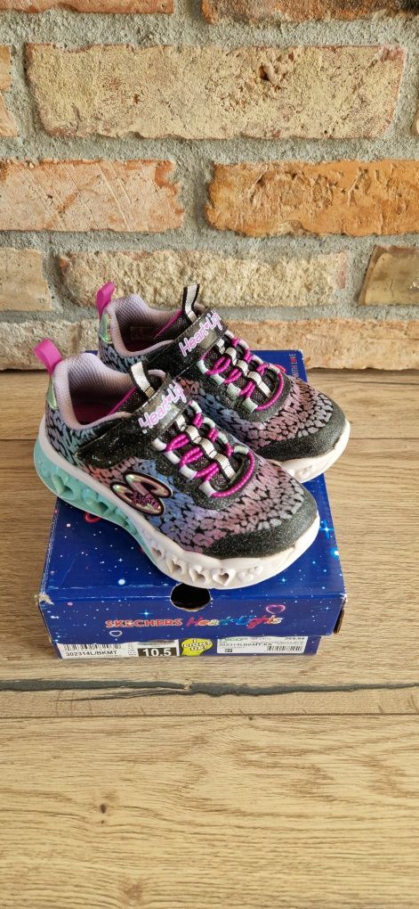 Buty sneakersy Skechers Lights świecące r.27