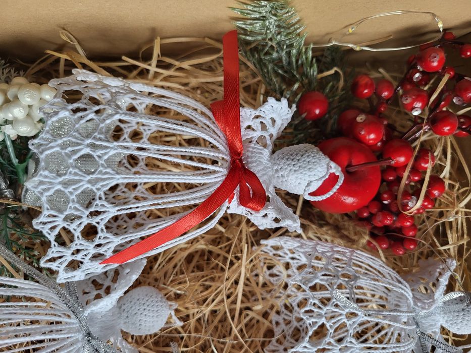 Aniołki szydełkowe handmade,  oryginalny prezent