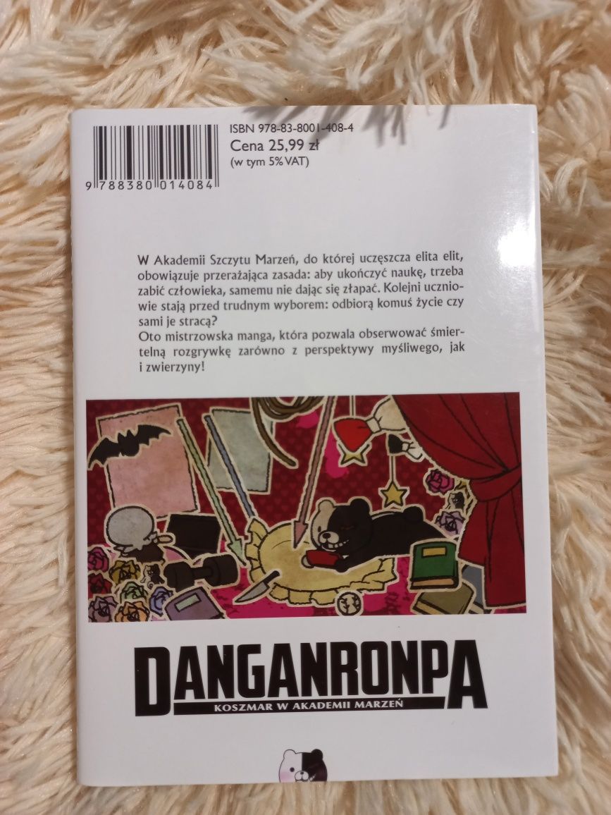 Mangi "Danganronpa" tom 1 i 2