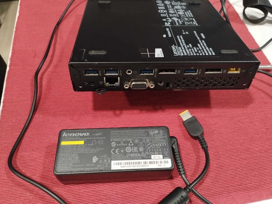 Lenovo ThinkCentre M700 Mini PC, 16GB DDR4, M.2 SSD 256GB, WIN10