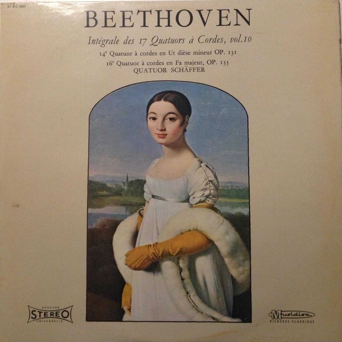 Coleção 10 LP Beethoven Quatuor Shaffer Integrale 17 Quatuors à Cordes