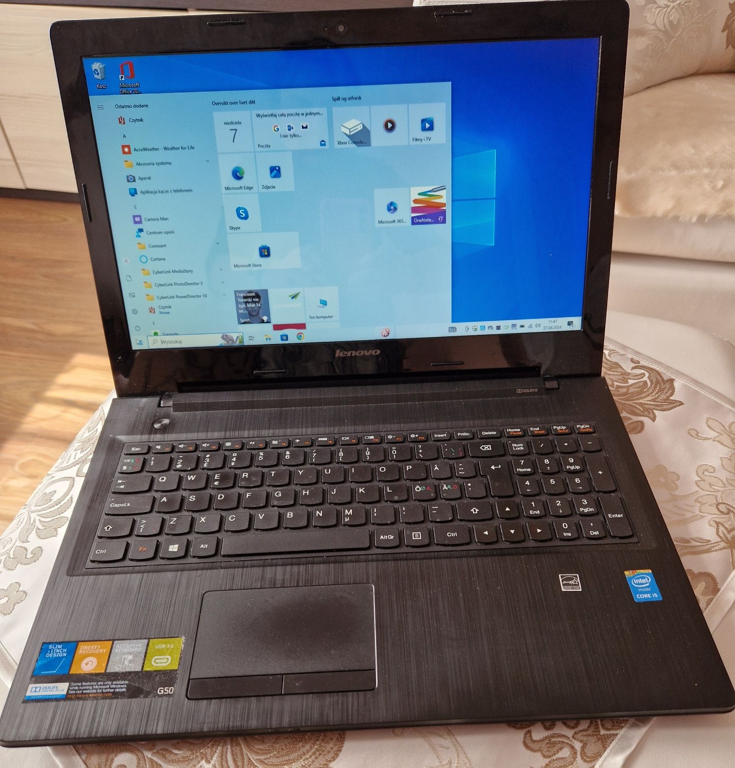 Używany laptop Lenovo