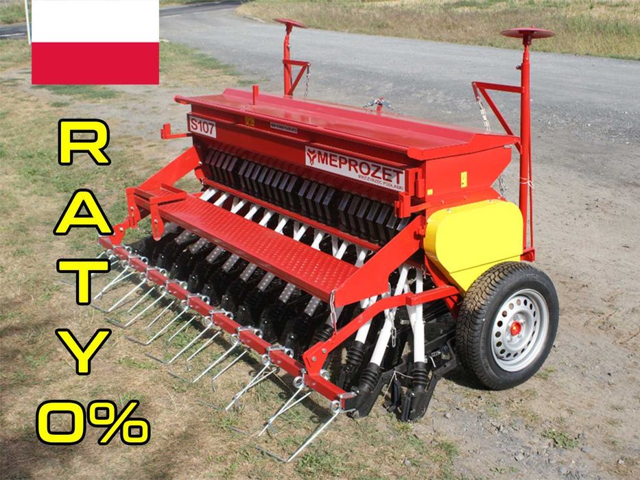 Siewnik ZBOŻOWY 2.5-3.0m stopka ZNACZNIKI Raty dostawa producent