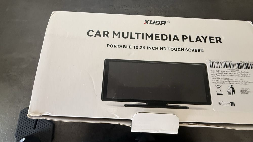Multimidea 10.2” wifi CarPlay e AndroidAuto