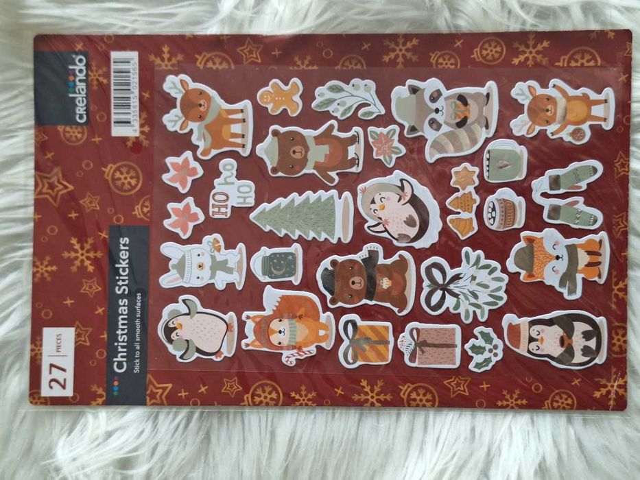 Nowe Naklejki świąteczne Crelando