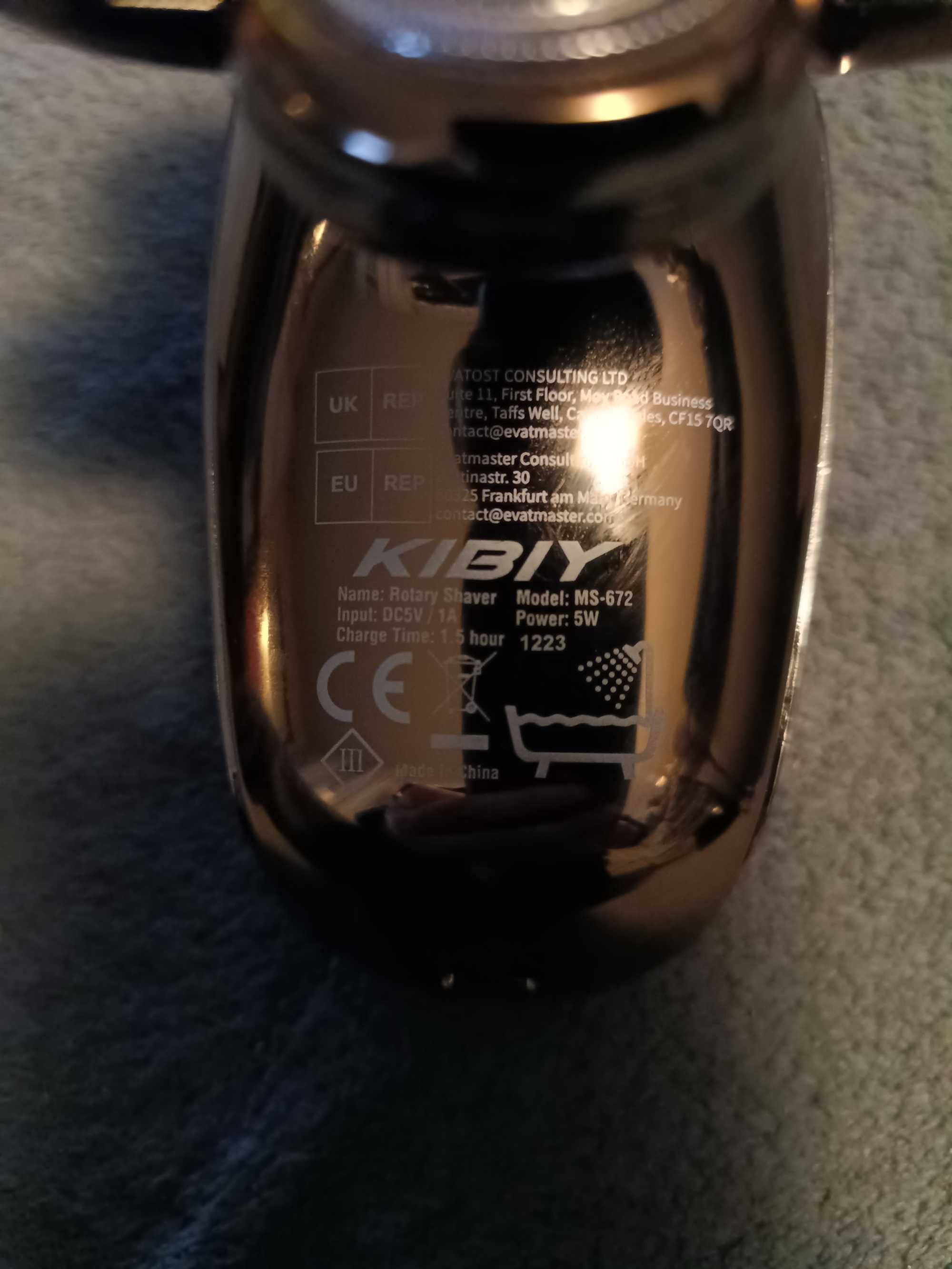 Maszynka elektryczna KIBIY MS-672 golarka 5 głowic wyświetlacz LED