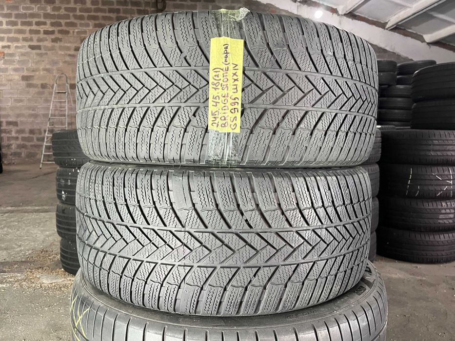 GS995 Зимові шини 245/45r18 Bridgestone Blizzak LM005  пара резини р18