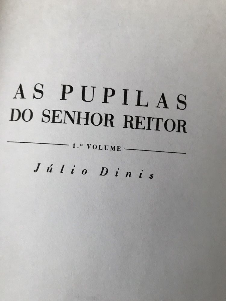 As pupilas do senhor reitor de Júlio Dinis