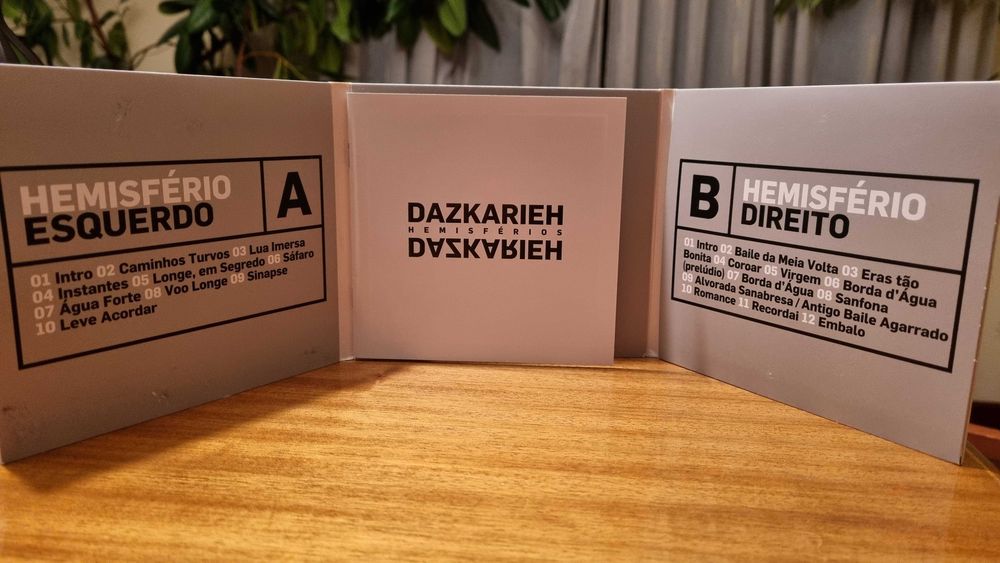 Vendo duplo CD música "Hemisférios", da banda Portuguesa DAZKARIEH !