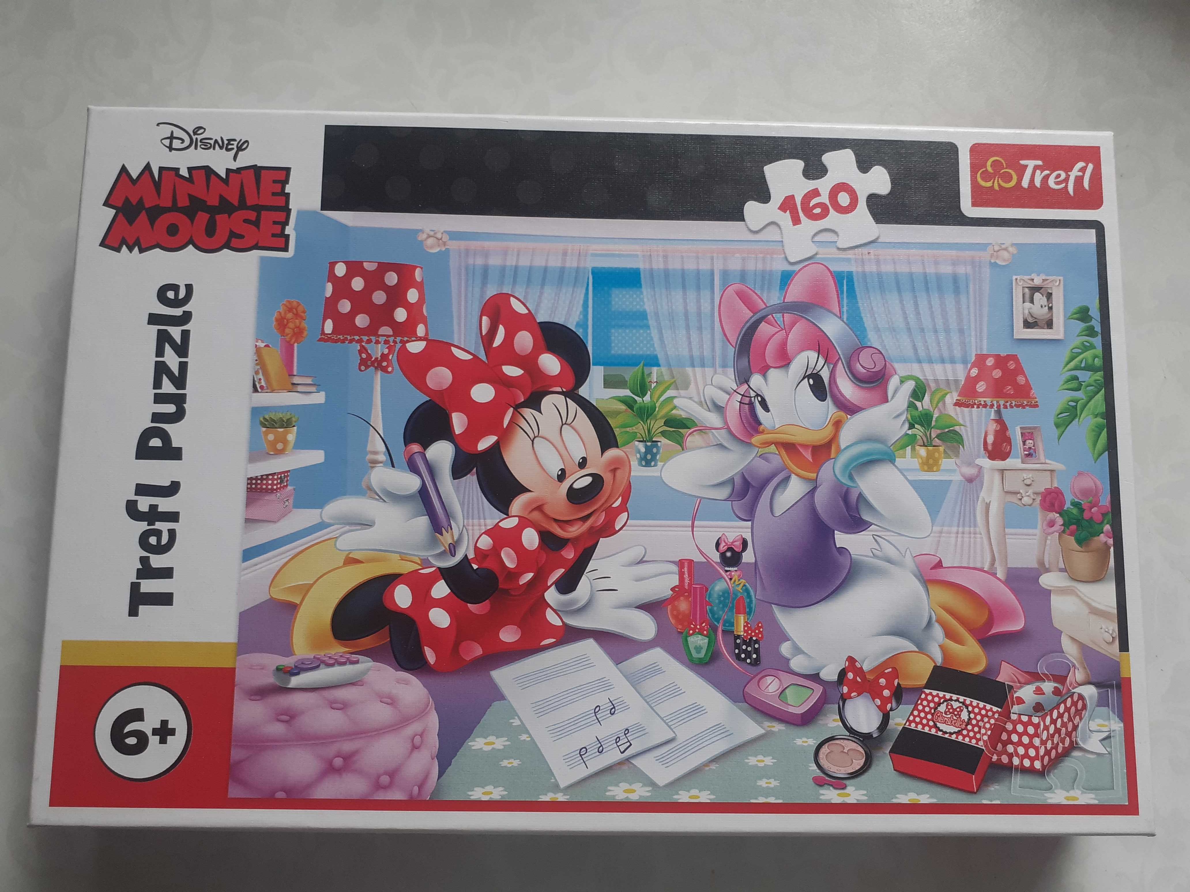 Puzzle Trefl / 160 elementów / Myszka Minnie