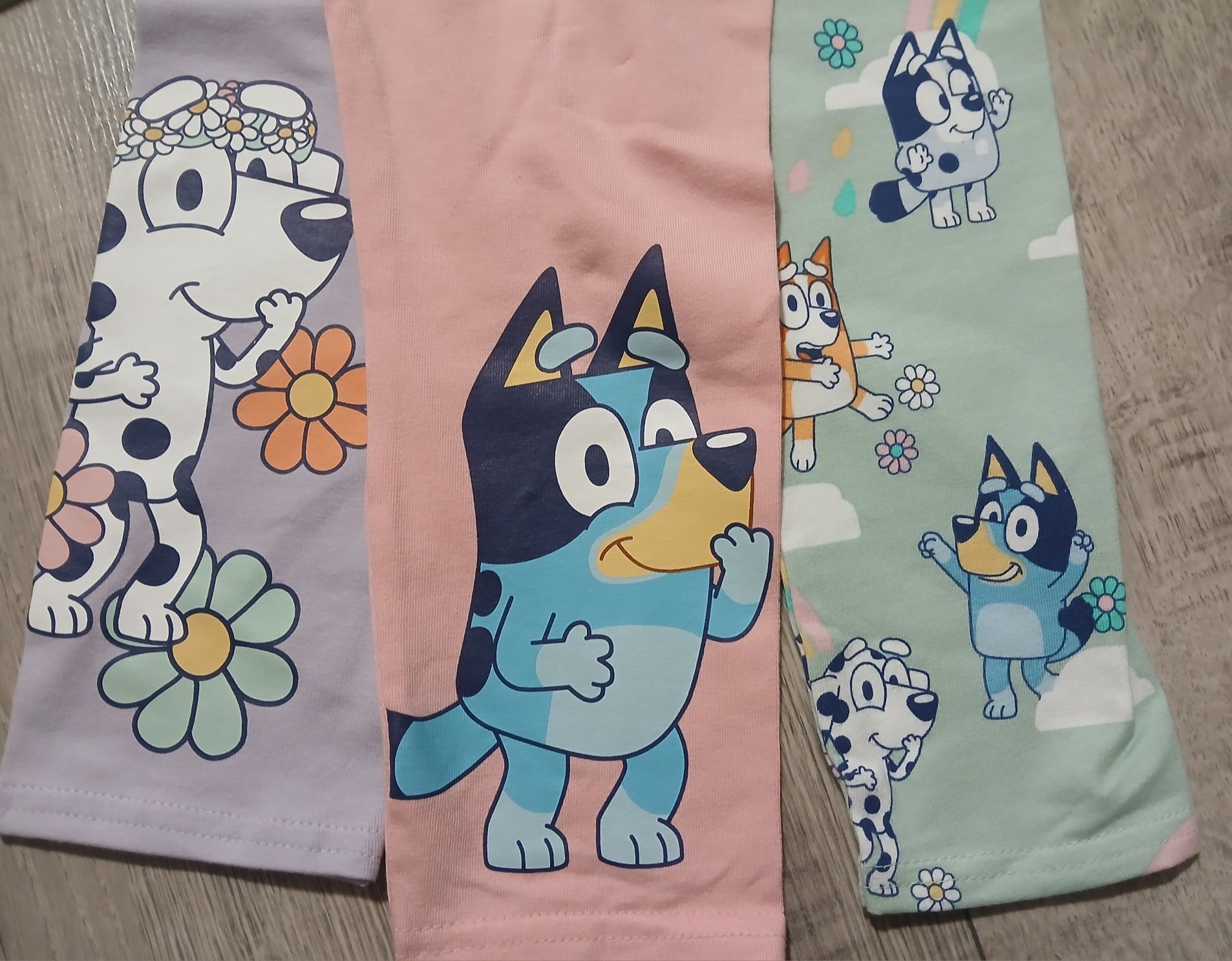 Legginsy dziewczynka 104-110 bingo i bluey George