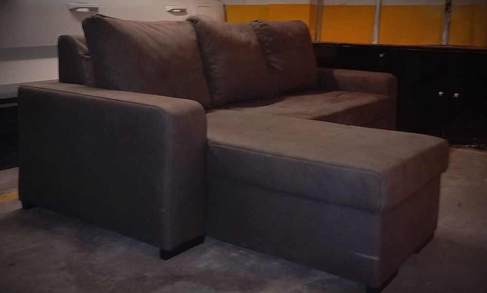 Sofa cama cinzento
