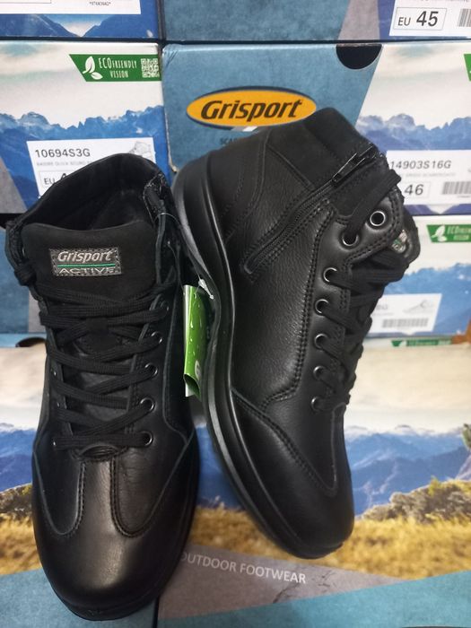 Черевики grisport шнурівка та блискавка
