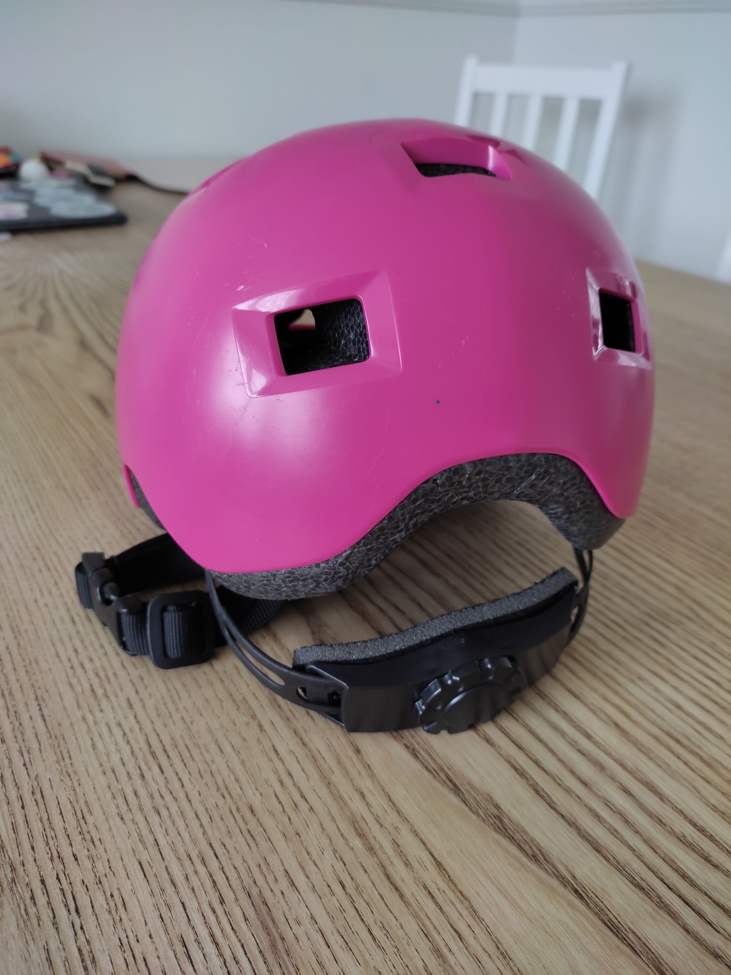 Kask Oxelo rozm. 47-52, różowy