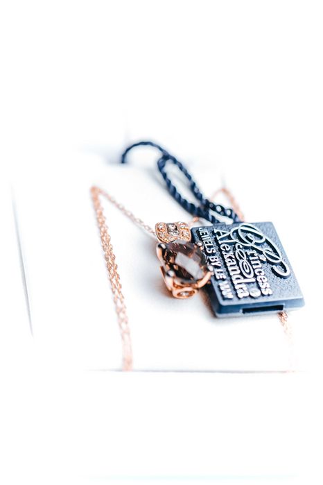 Złoto diamenty brylanty naszyjnik Le Vian prezent luksus okazja -50%