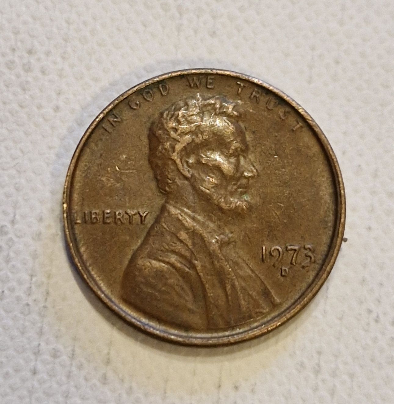 1 cent USA 1973r.