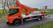 Renault Maxity CMC PLA 250 zwyżka podnośnik koszowy 25m, gsr isoli