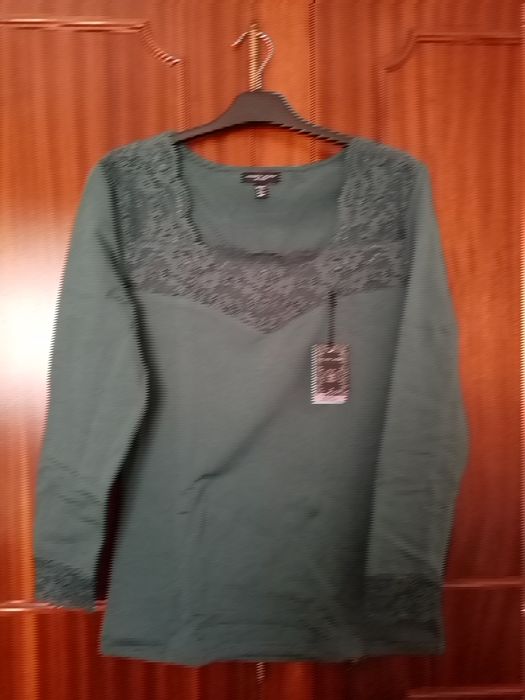 Camisola térmica rendada da Ysabel Mora