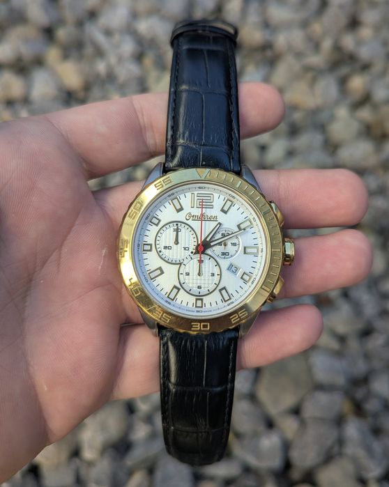 Чоловічий Швейцарський Хронограф Omikron 0925M