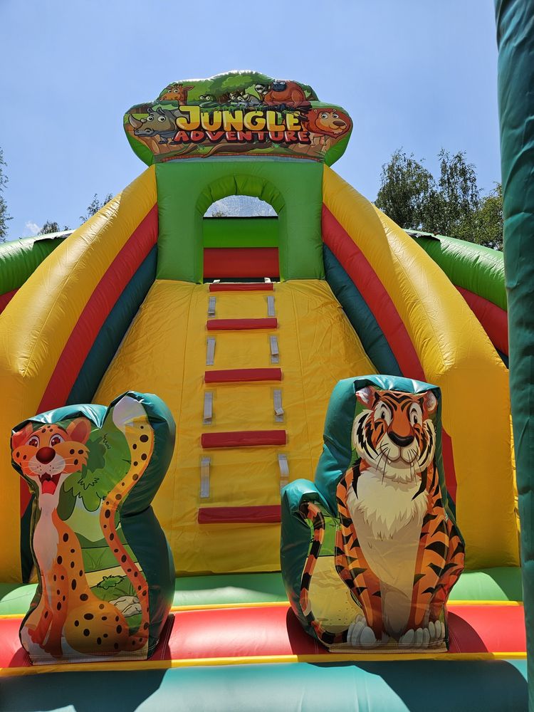 Dmuchańce Jungle Dżungla - niezapomniana przygoda dla dzieci!