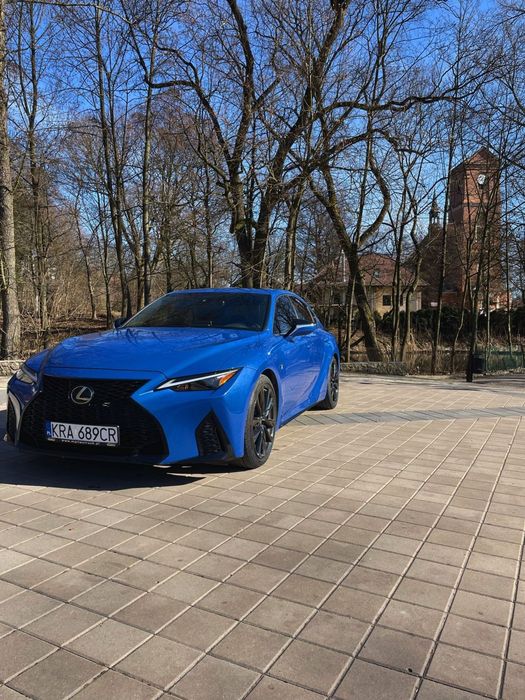 Lexus IS 350 F SPORT piękny błękit OKAZJA!