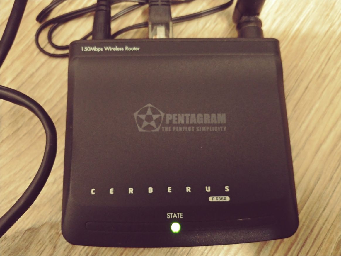 Router Pentagram Cerberus P6360
PENTAGRAM
PENTAGRAM CERBERUS P 6360
Pe