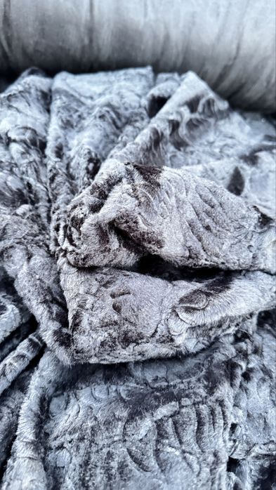 Ткань / опт / мех каракуль чёрный - от 3 м -80 грн/шт