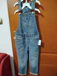 GAP DENIM Nowe spodnie jeansowe ogrodniczki 6-7 lat