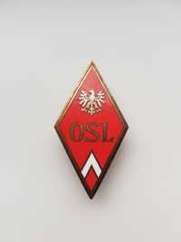 Odznaka oficerska szkoła OSL PRL