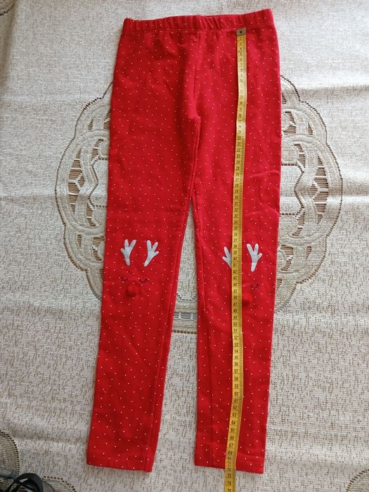 Leginsy świąteczne cieple