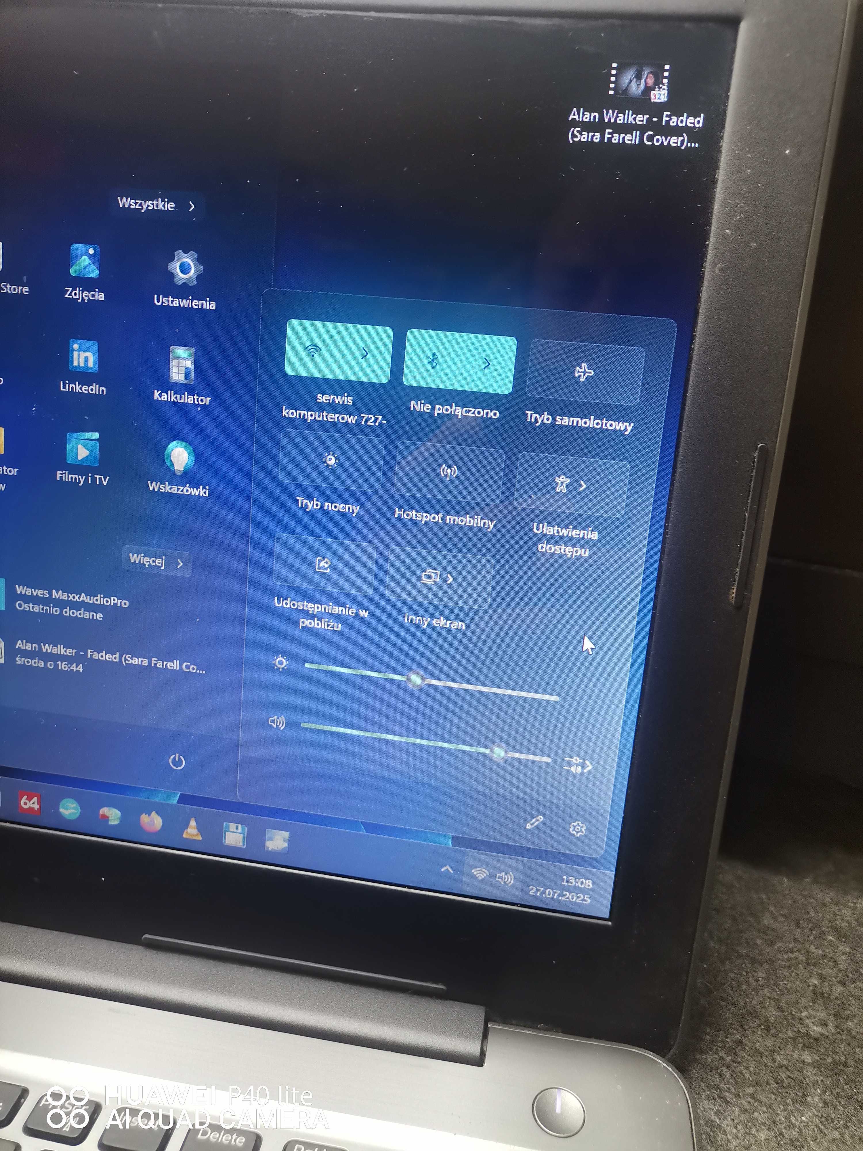 Mocny Dell 5567/15,6"HDMI /i7-7gen-7500U/ram8GB/SSD128 SAMSUNG/Win11pl