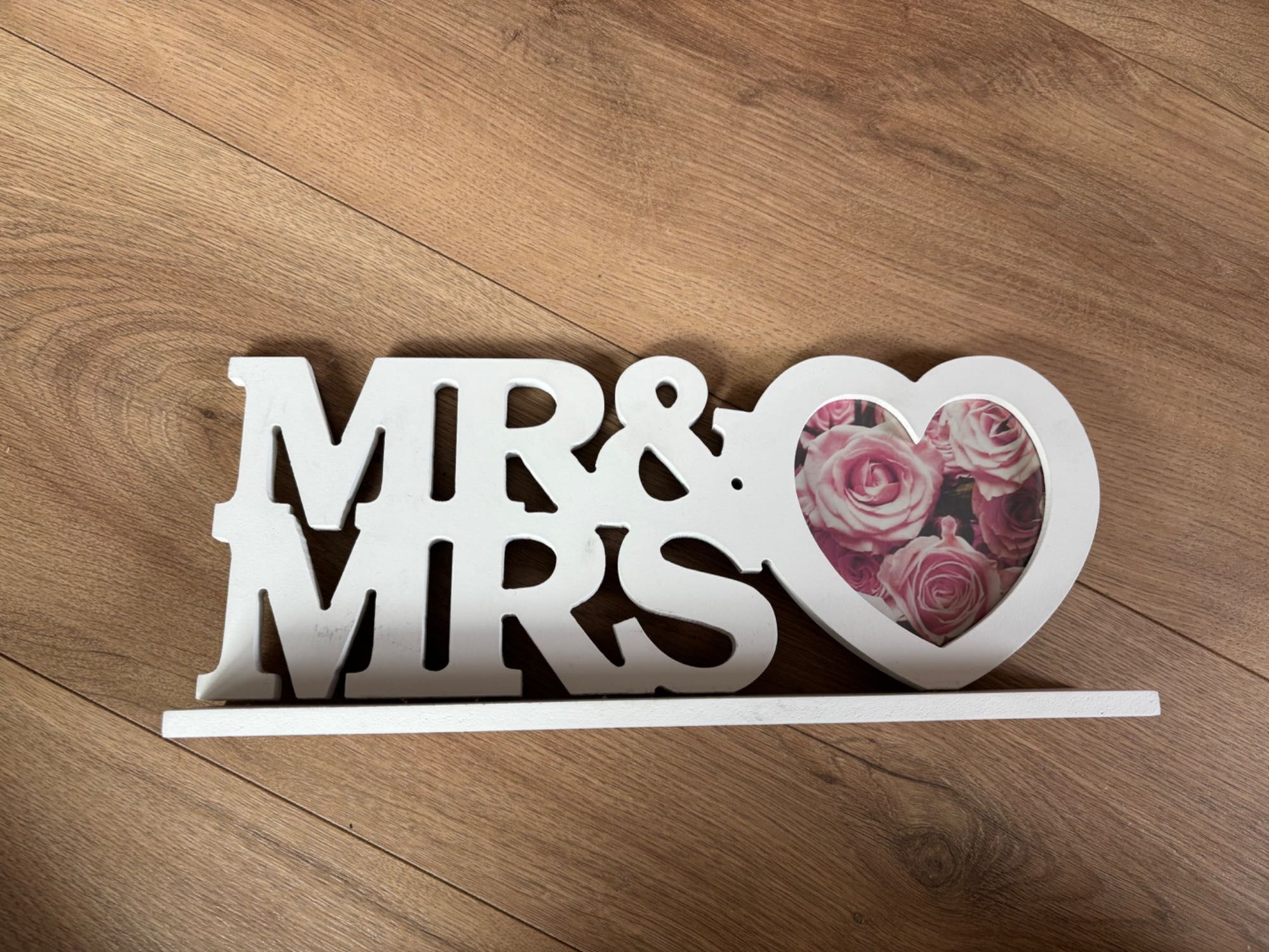 Stojak wesele MR&MRS plus zdjęcie