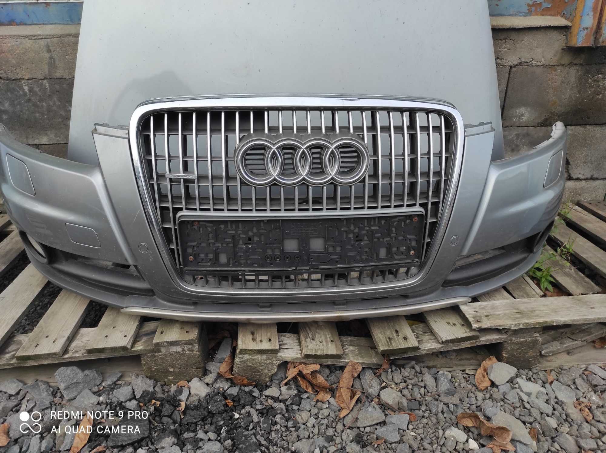 Audi A6 C6 allroad LY7G maska zderzak Xenon błotnik wzmocnienie lampa