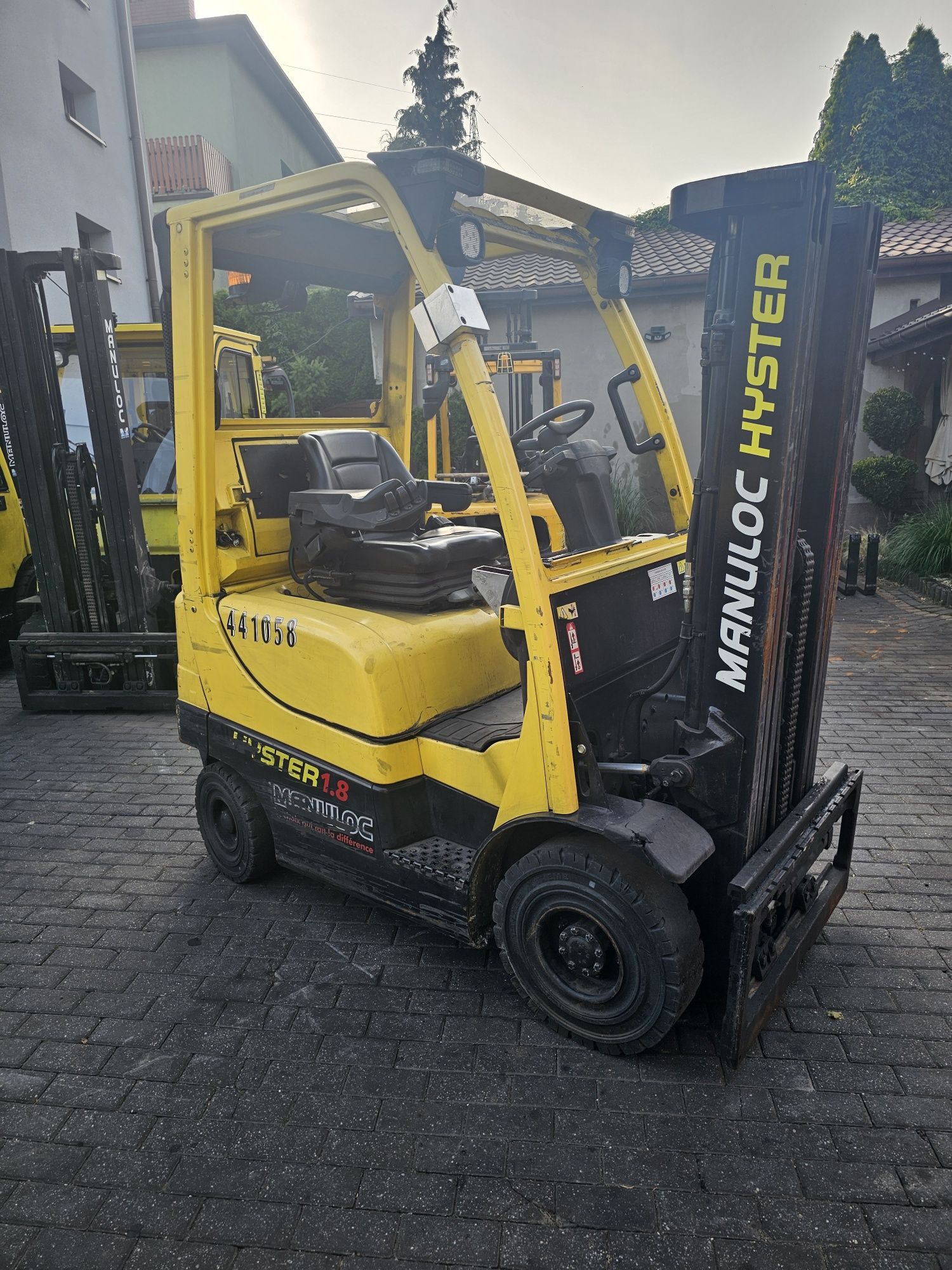 Wózek widłowy HYSTER H1.8FT TRIPLEX 4450mm LPG Gwarancja transport