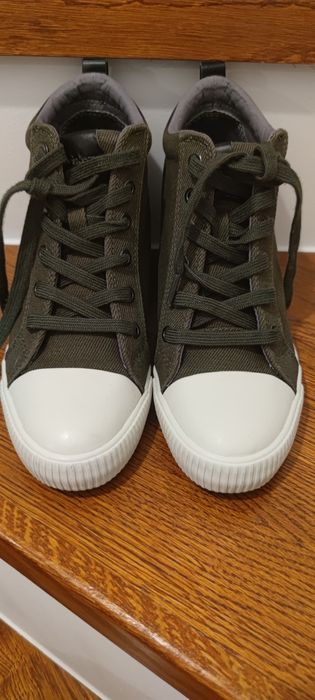Sneakersy Calvin Klein Military  trampki koturny raz założone roz.40